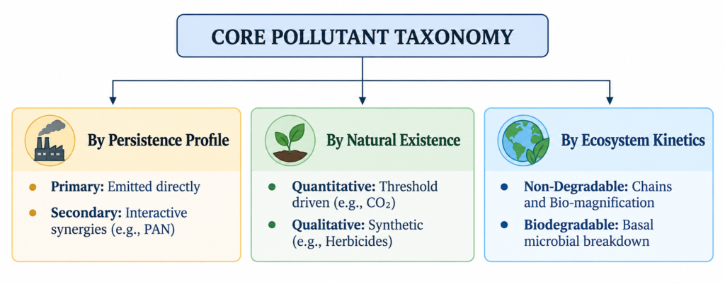 Core Pollutant Taxonomy Diagram