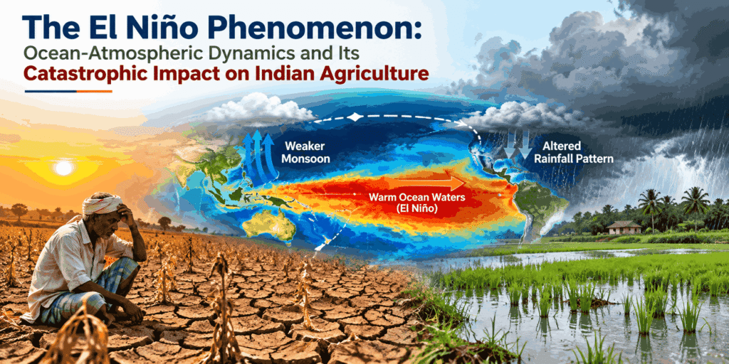 El Niño Droughts, Floods and Indian Agriculture