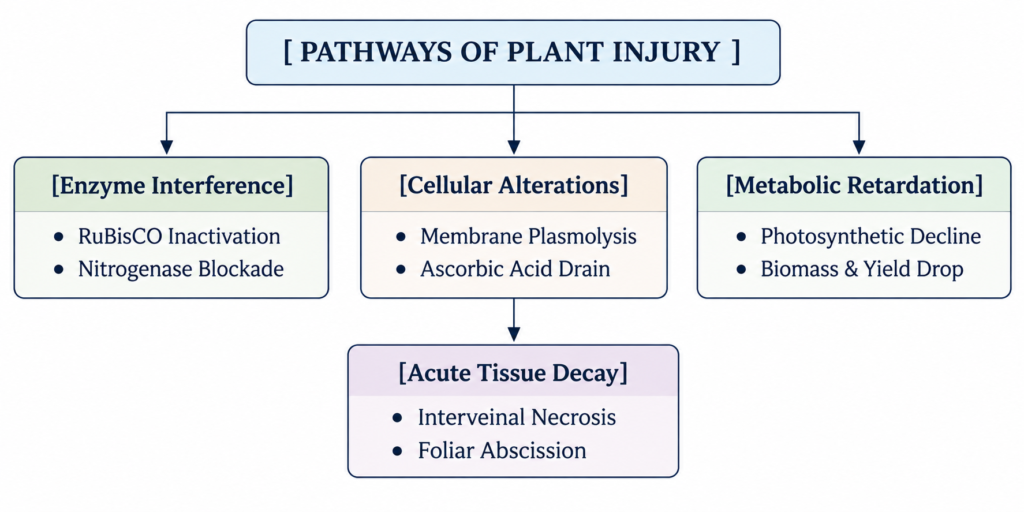 Pathways of Plant Injury Infographic