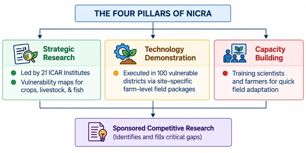 The Four Pillars of NICRA Infographic
