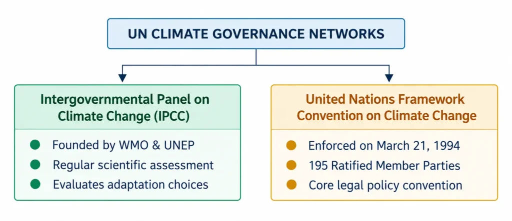 UN Climate Governance Networks Infographic