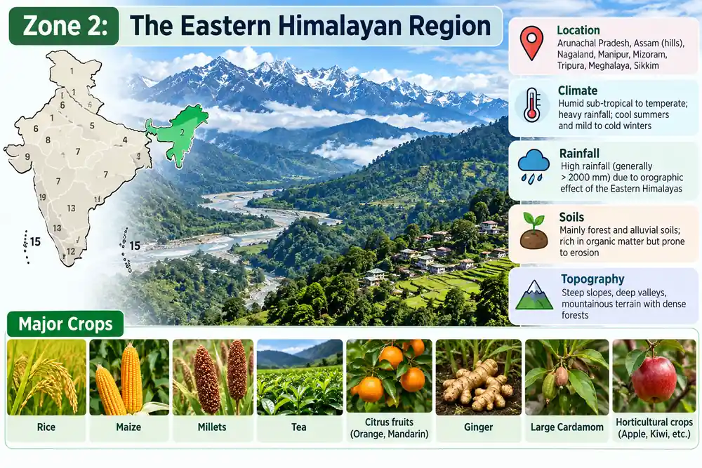 Zobe 2- Eastern Himalayan Region Infographic