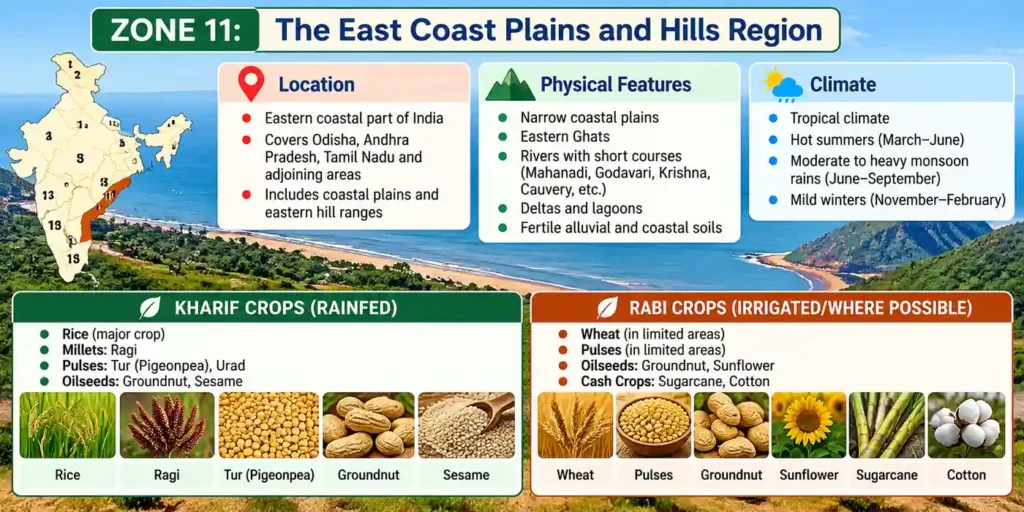 Zone 11 - East Coast Plains and Hills