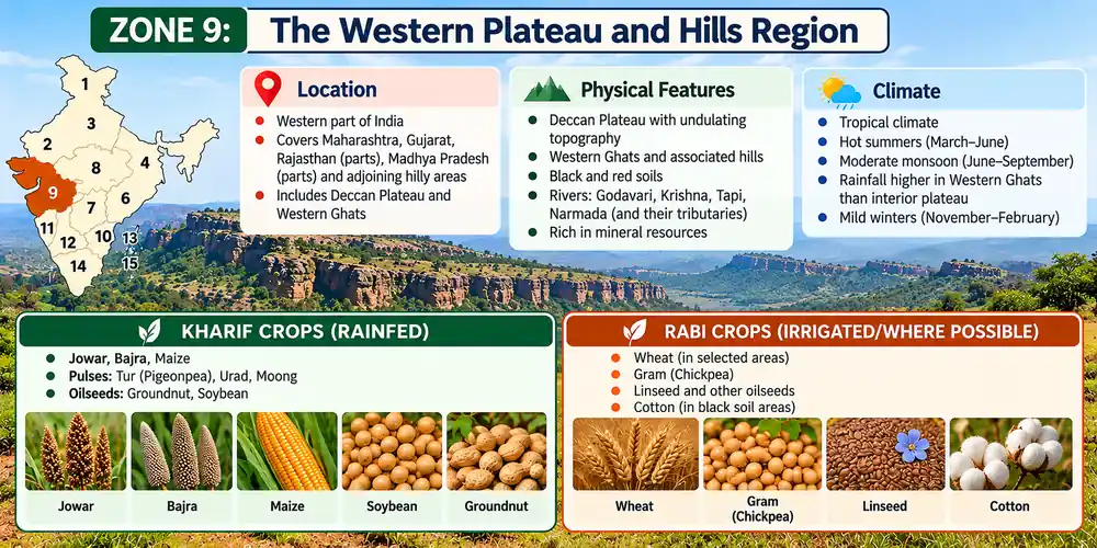 Zone 9 - Western Plateau and Hills
